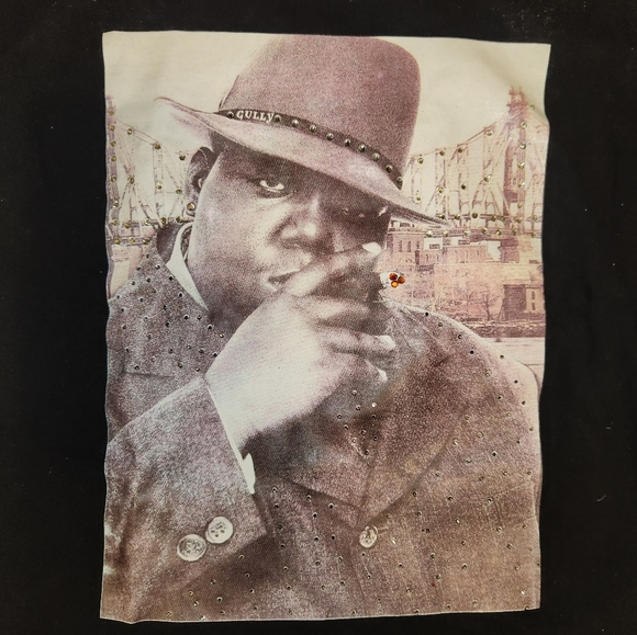 Notorious B.I.G Black Long Sleeve Shirt - Picture 2 of 4